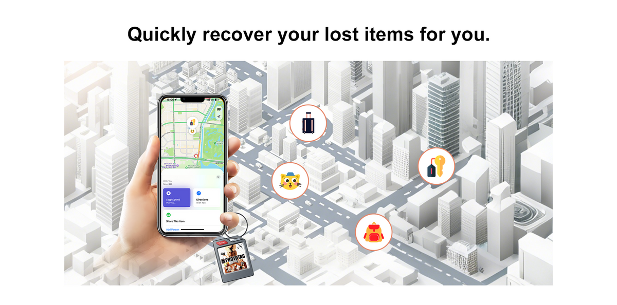 PhotoTag: E-Ink Tracker, Your Items, Your Style