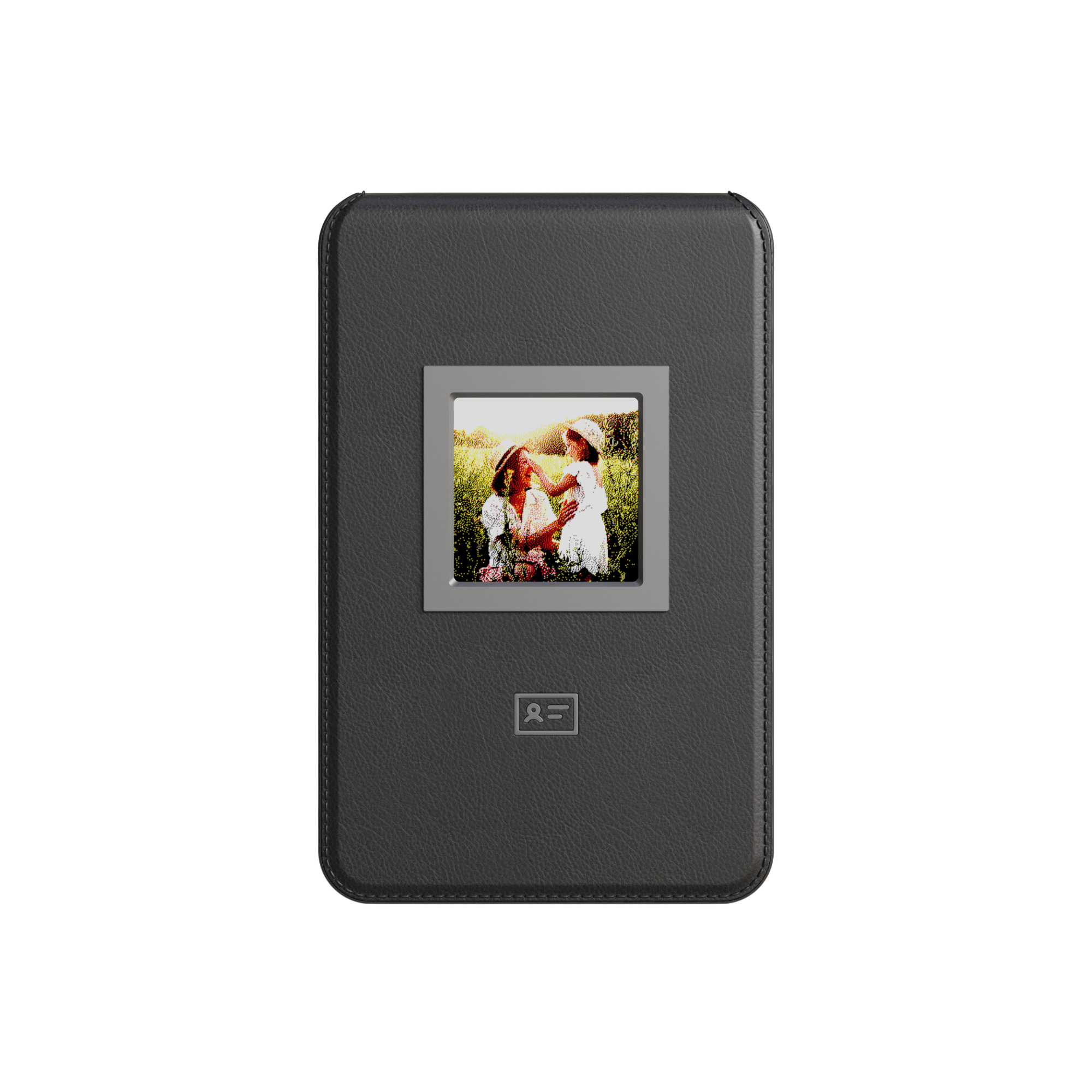 PhotoWallet: Carry Your Memories. Track It Anytime,RFID Blocking, Personalized E-Ink Display