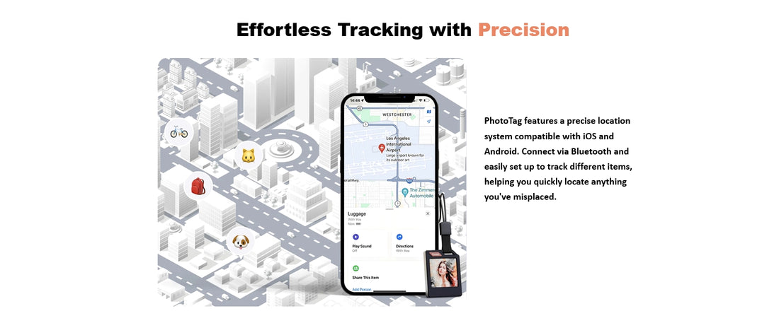 PhotoTag: E-Ink Tracker, Your Items, Your Style