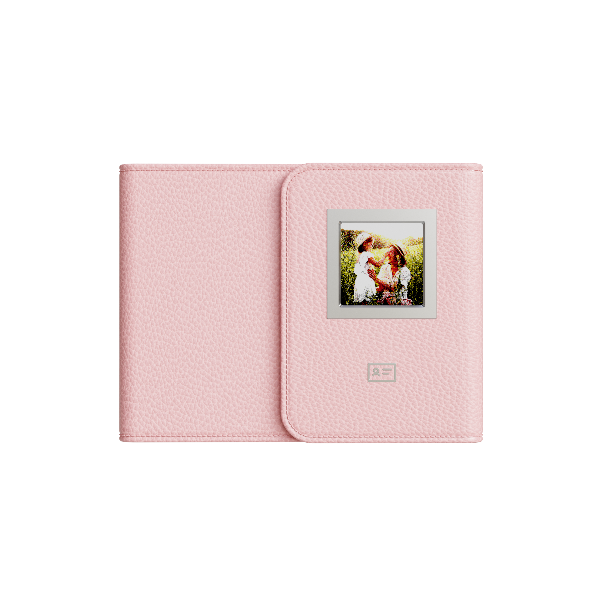 PhotoWallet: Carry Your Memories. Track It Anytime,RFID Blocking, Personalized E-Ink Display